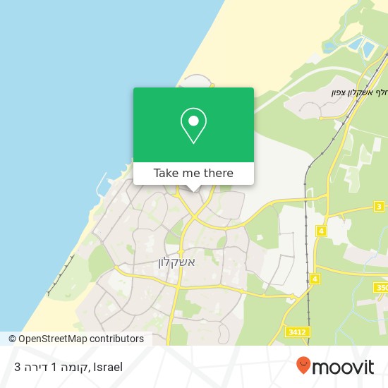 קומה 1 דירה 3 map