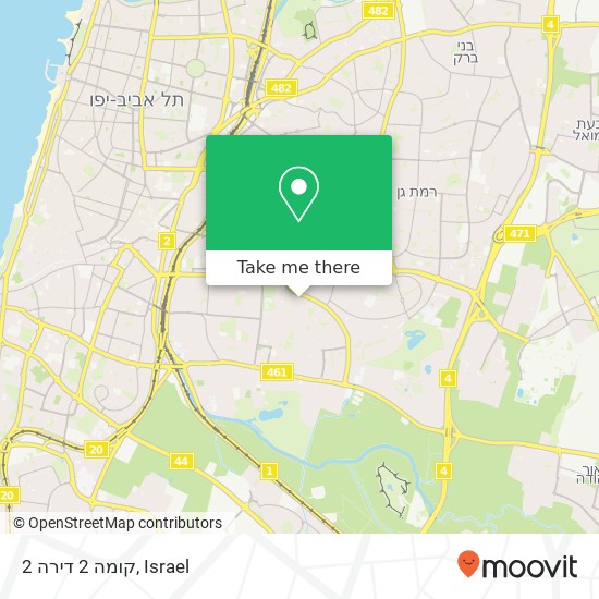 2 קומה 2 דירה map