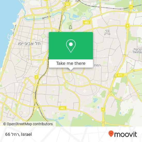 רחל 66 map