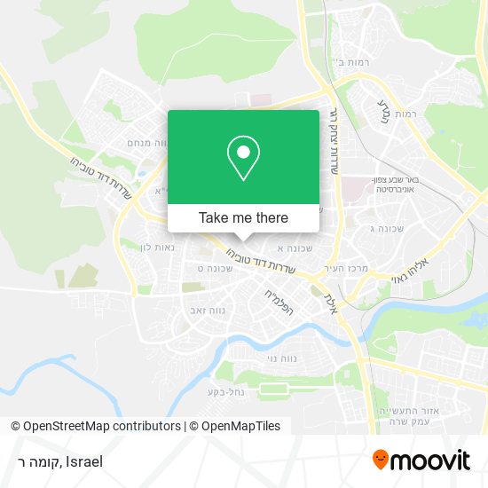 Карта קומה ר