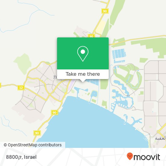 8800ק map