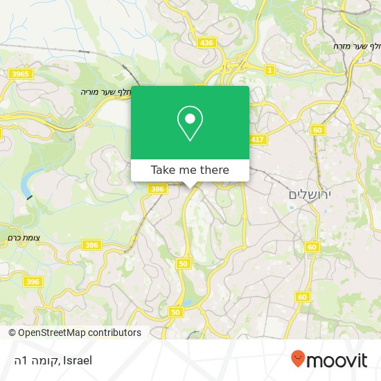 קומה 1ה map