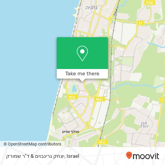 יצחק גרינבוים & ד"ר שמורק map