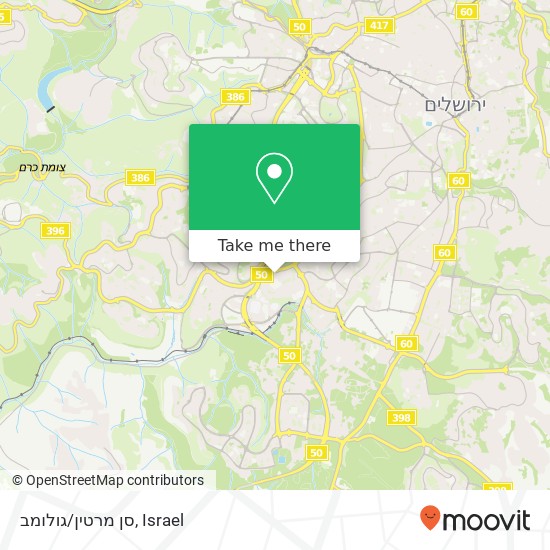 סן מרטין/גולומב map