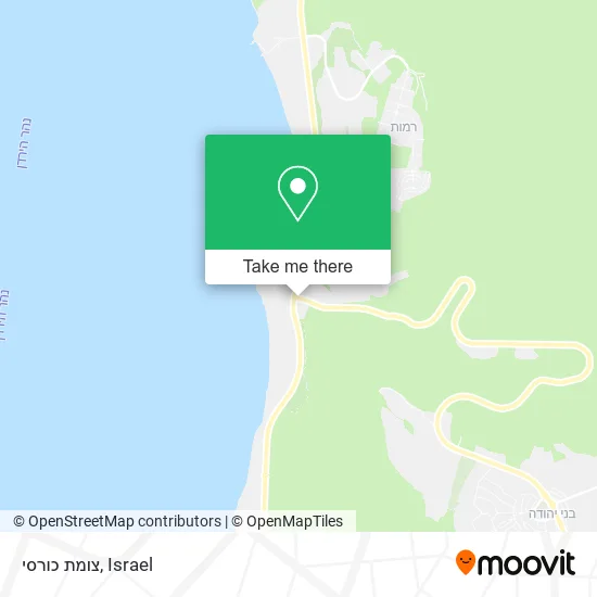 Карта צומת כורסי