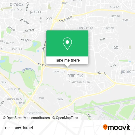 Карта שער דרום