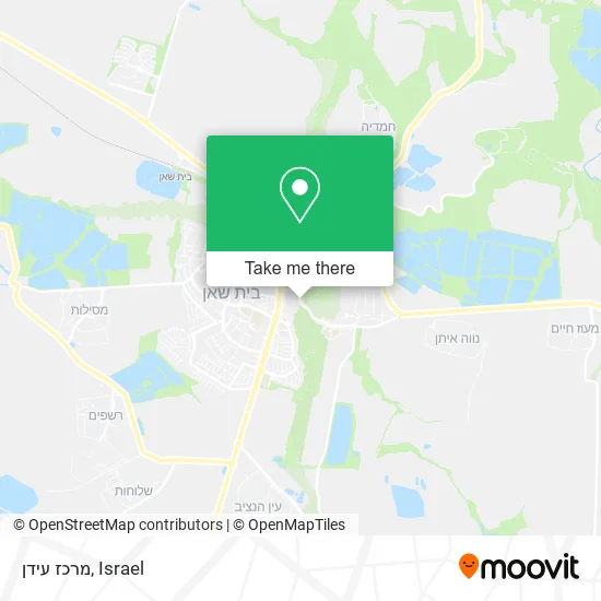 Карта מרכז עידן