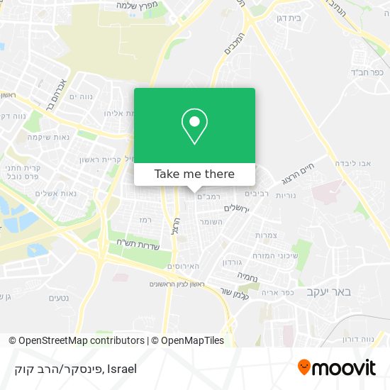 Карта פינסקר/הרב קוק