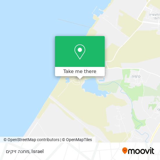 Карта מחנה זיקים