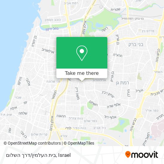Карта בית העלמין/דרך השלום