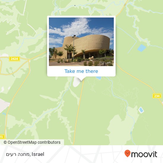 מחנה רעים map