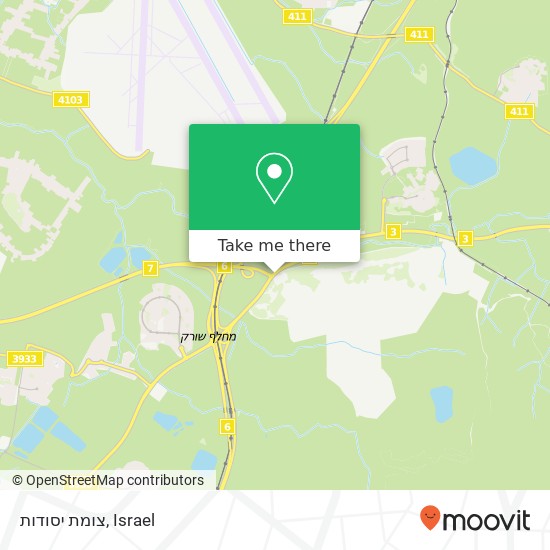 צומת יסודות map