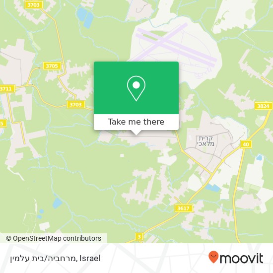 מרחביה/בית עלמין map