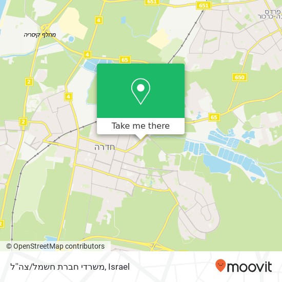 משרדי חברת חשמל/צה''ל map