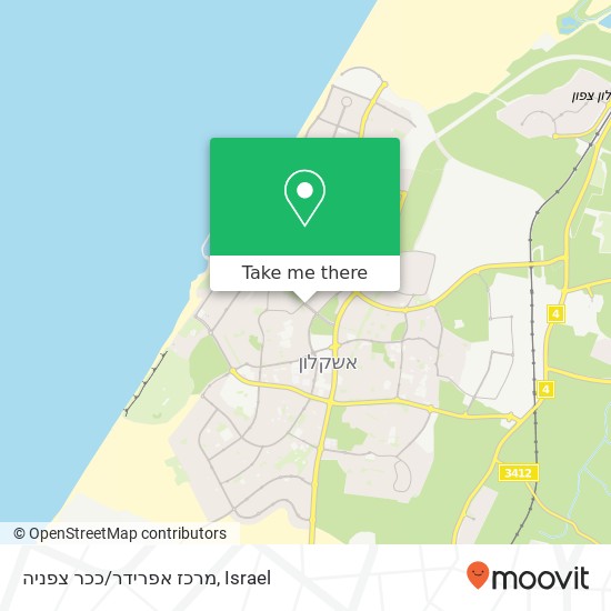 מרכז אפרידר/ככר צפניה map