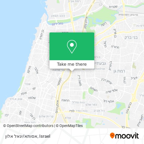 Карта אסותא/יגאל אלון