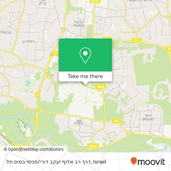 Карта דרך רב אלוף יעקב דורי / פנימי בסיס תל