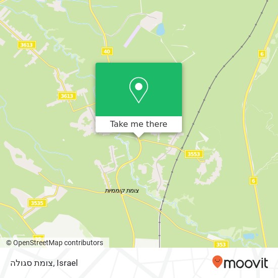 צומת סגולה map