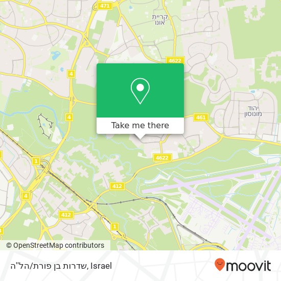 שדרות בן פורת/הל''ה map