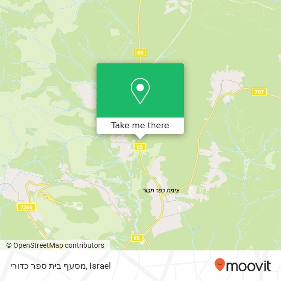 מסעף בית ספר כדורי map