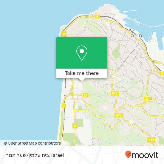 בית עלמין/שער תמר map