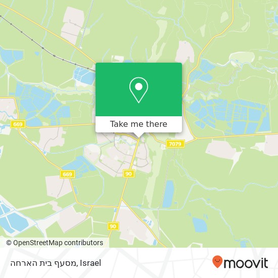 מסעף בית הארחה map