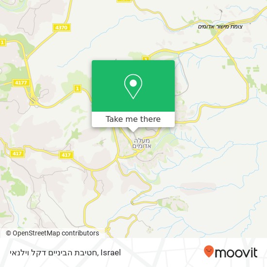 חטיבת הביניים דקל וילנאי map