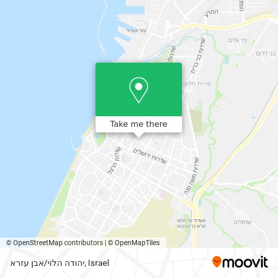 יהודה הלוי/אבן עזרא map