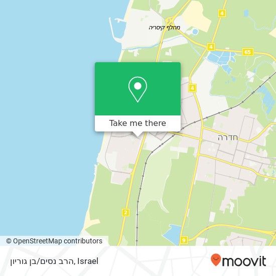 הרב נסים/בן גוריון map