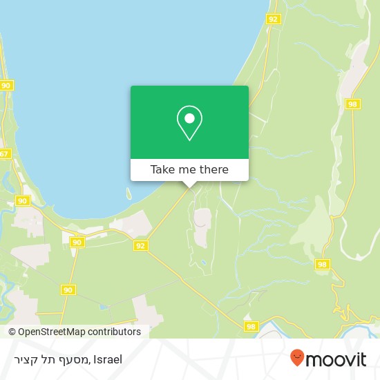 מסעף תל קציר map