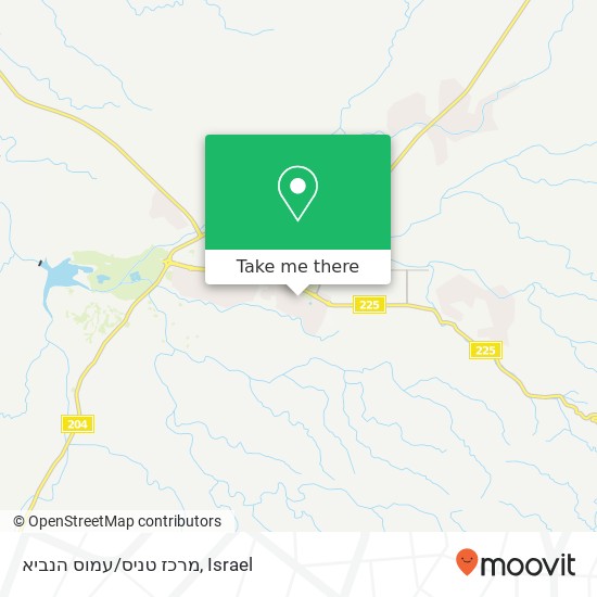 מרכז טניס/עמוס הנביא map
