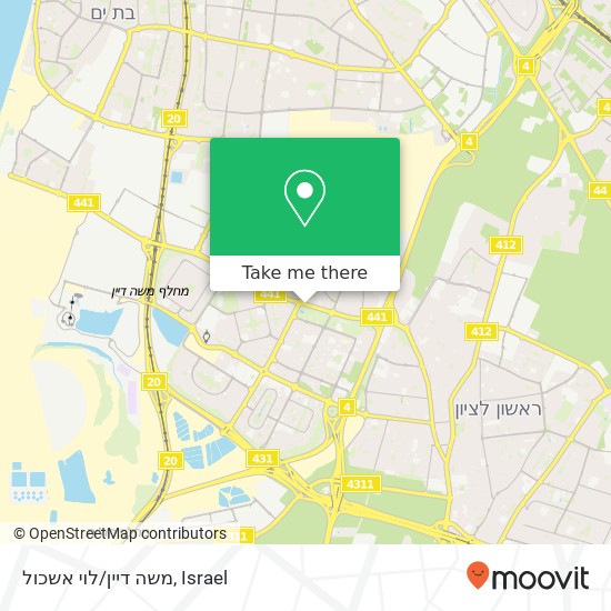 משה דיין/לוי אשכול map