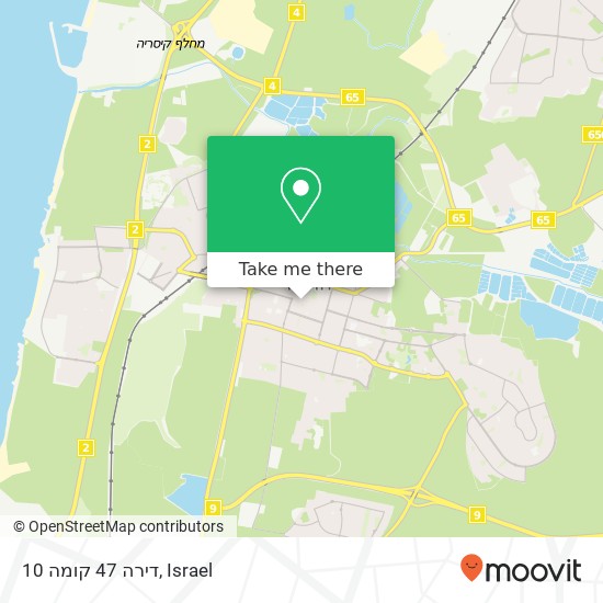 דירה 47 קומה 10 map