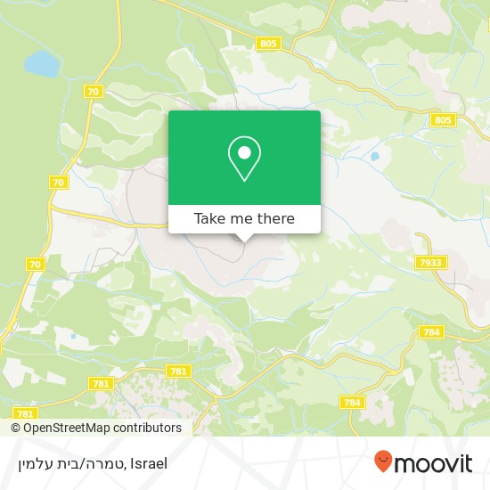 טמרה/בית עלמין map