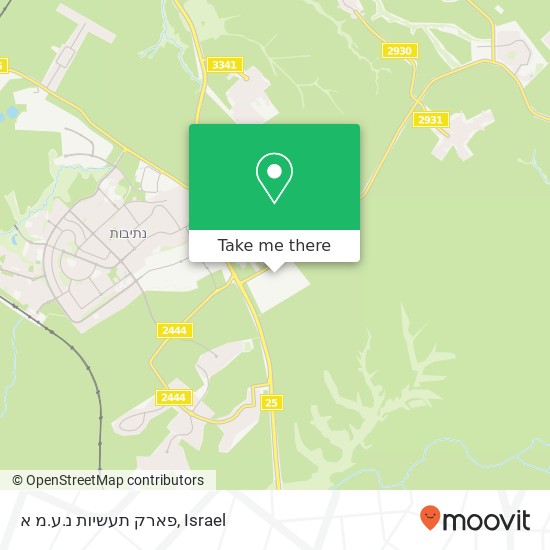 פארק תעשיות נ.ע.מ א map