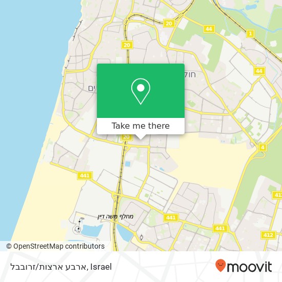 ארבע ארצות/זרובבל map