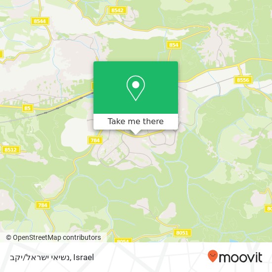 נשיאי ישראל/יקב map