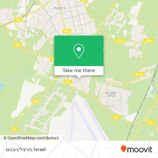 הרצל/הבנים map