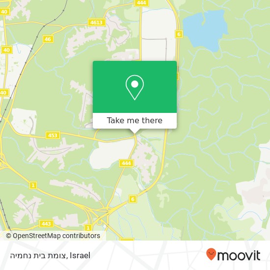 צומת בית נחמיה map