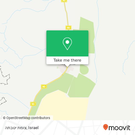 צומת יטבתה map