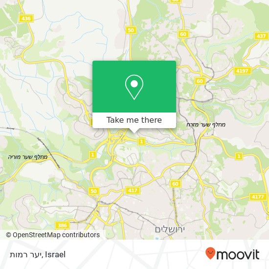 יער רמות map