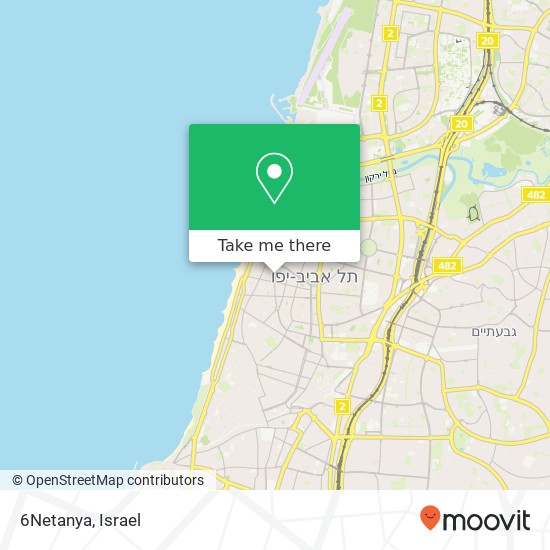 6Netanya map