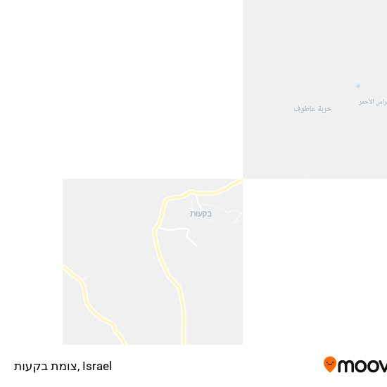 צומת בקעות map