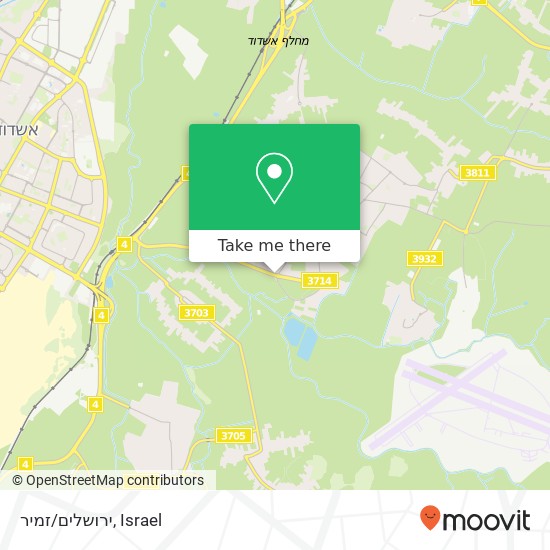 ירושלים/זמיר map