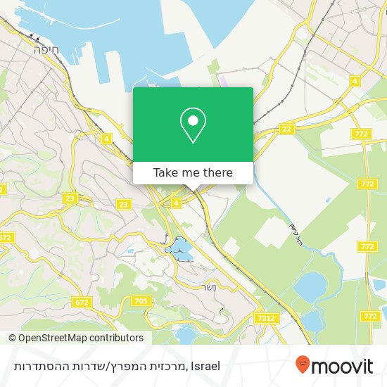 מרכזית המפרץ/שדרות ההסתדרות map