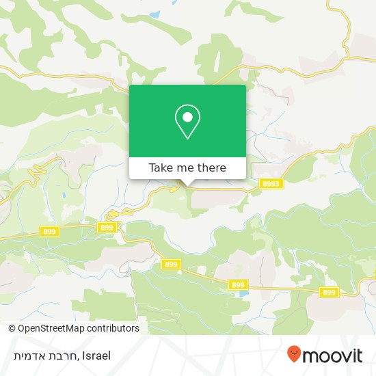 חרבת אדמית map