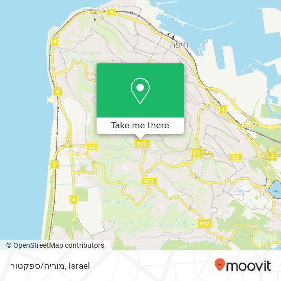 מוריה/ספקטור map