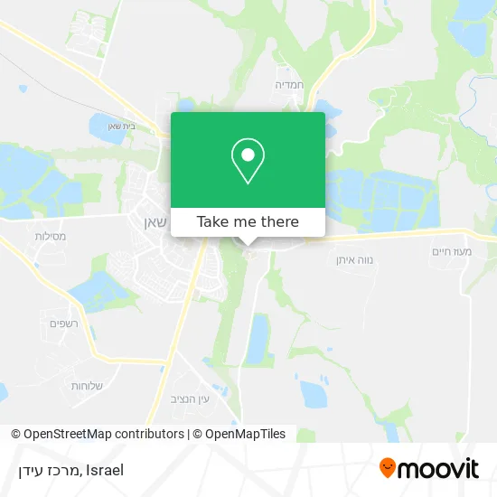 Карта מרכז עידן