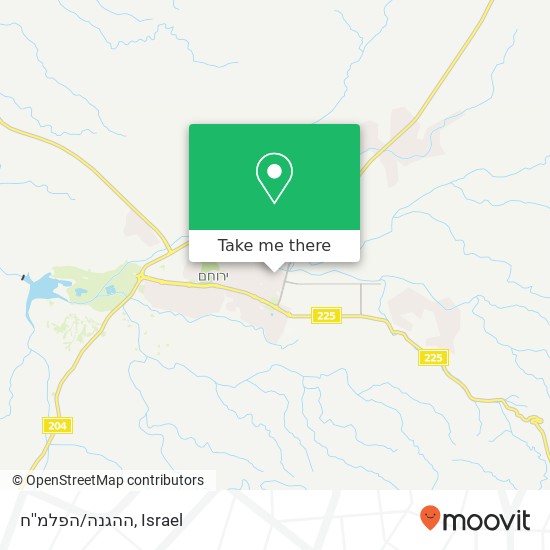 ההגנה/הפלמ''ח map