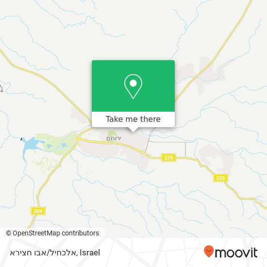 Карта אלכחיל/אבו חצירא